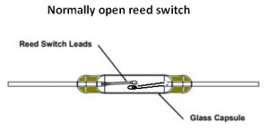 SPDT Reed Switch Changeover 2A change over N/C N/O reedswitch XGH-5Z powerful